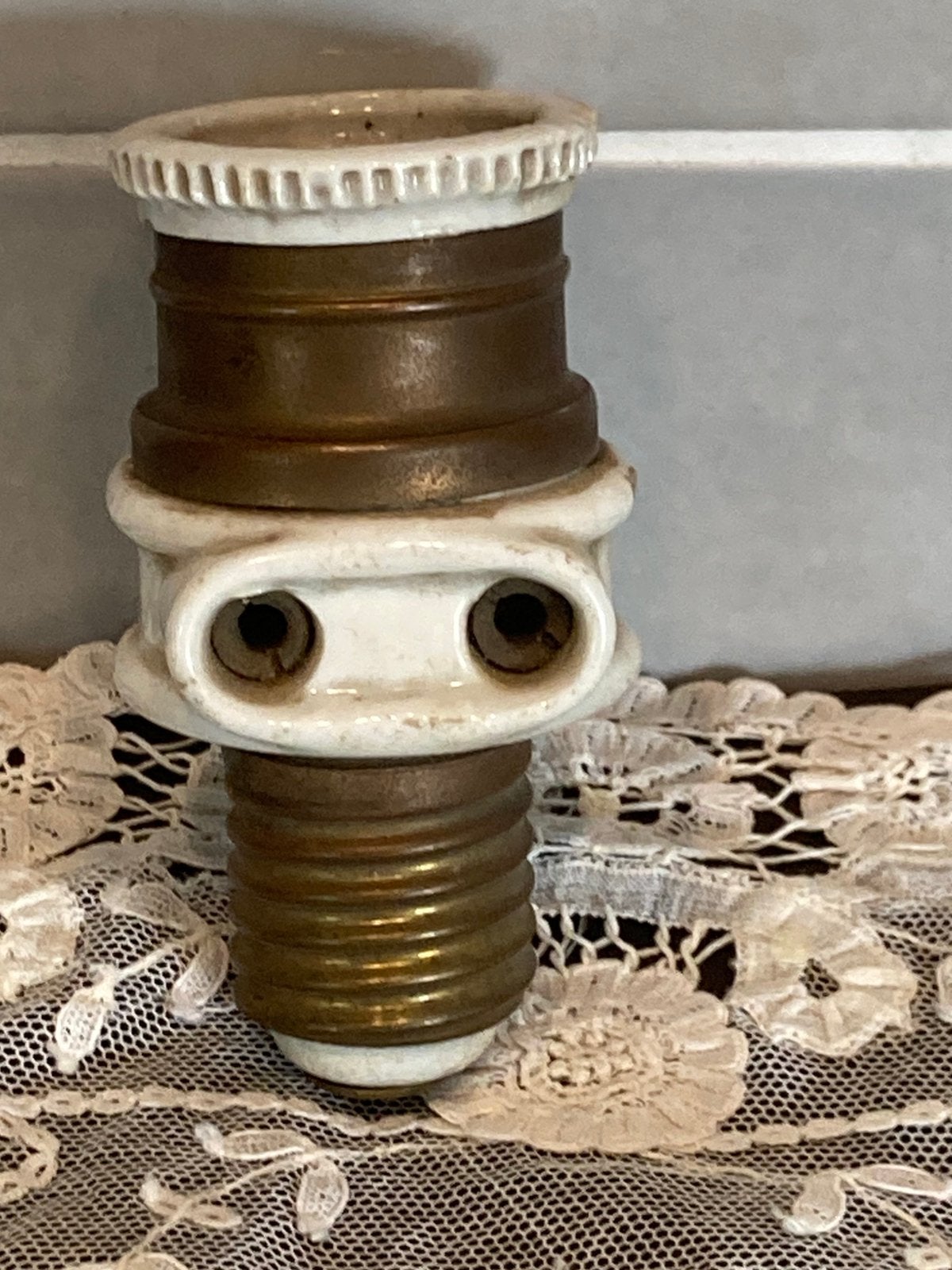 Vintage adaptiestuk, fitting (120924), Ophalen of Verzenden