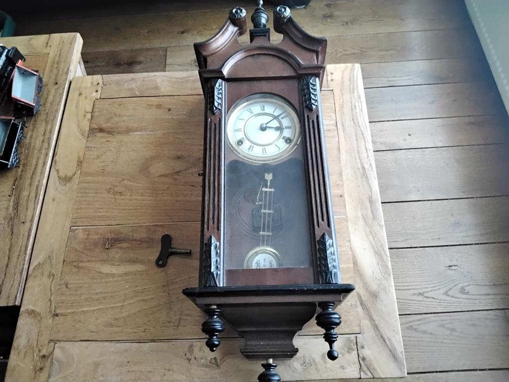 regelateur 70cm, Antiek en Kunst, Antiek | Klokken, Ophalen of Verzenden