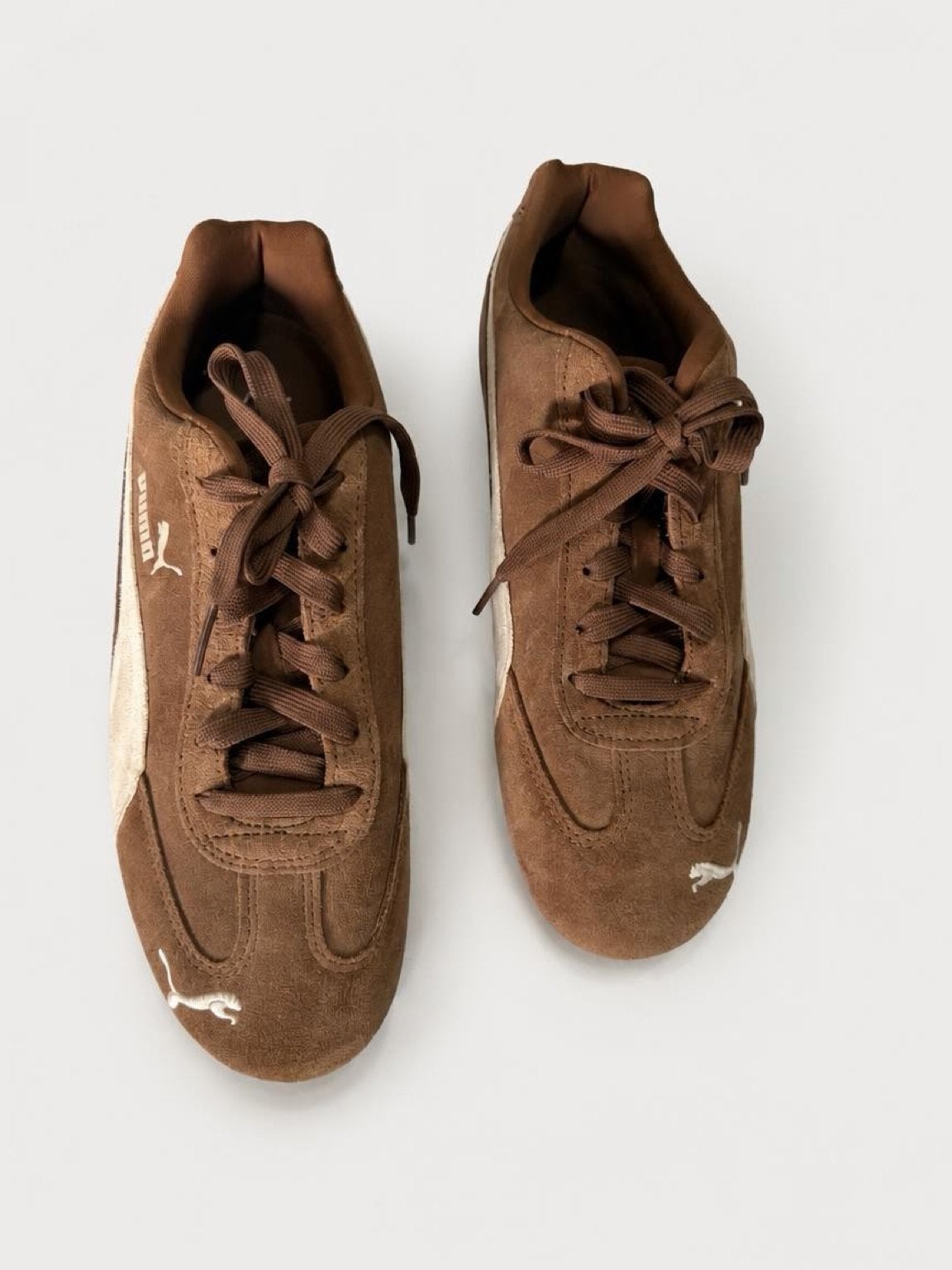 PUMA Speedcat bruin maat 39 ZGAN, Bruin, Ophalen of Verzenden, Sneakers of Gympen, Zo goed als nieuw