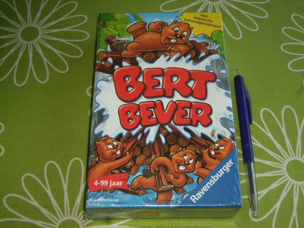 Nieuw in seal: Bert Bever - hilarisch behendigheidsspel, Een of twee spelers, Ophalen of Verzenden, Nieuw, Ravensburger