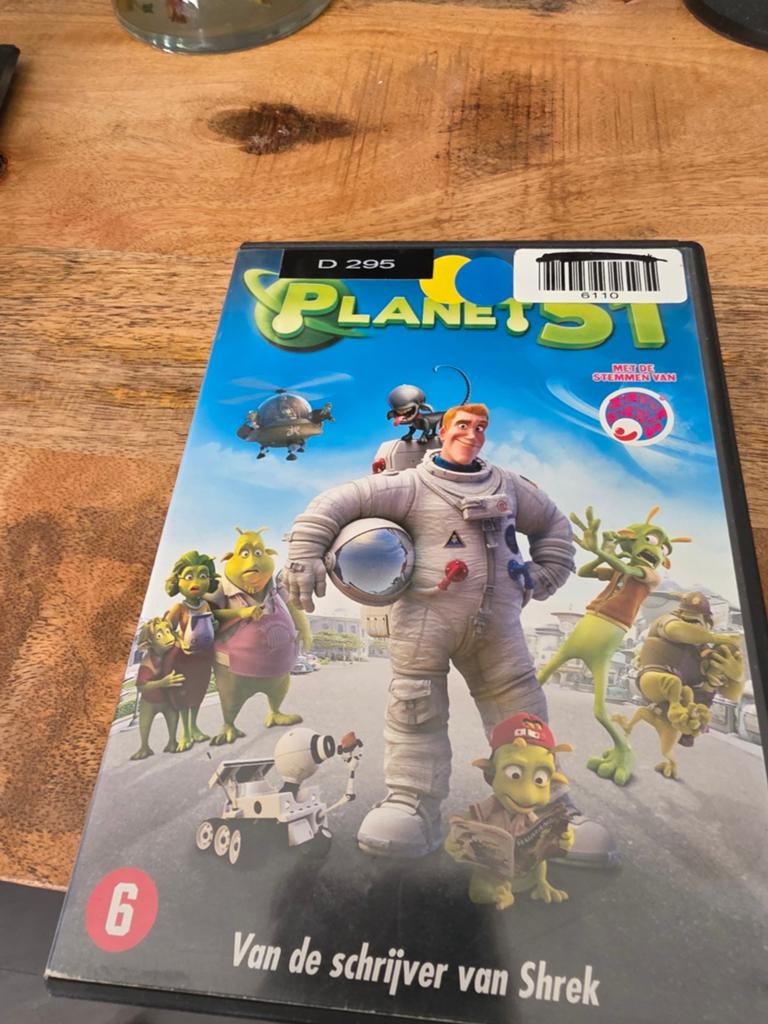 Planet 51 DVD - Leuke animatiefilm voor het hele gezin, Gebruikt, Tekenfilm, Ophalen of Verzenden, Alle leeftijden