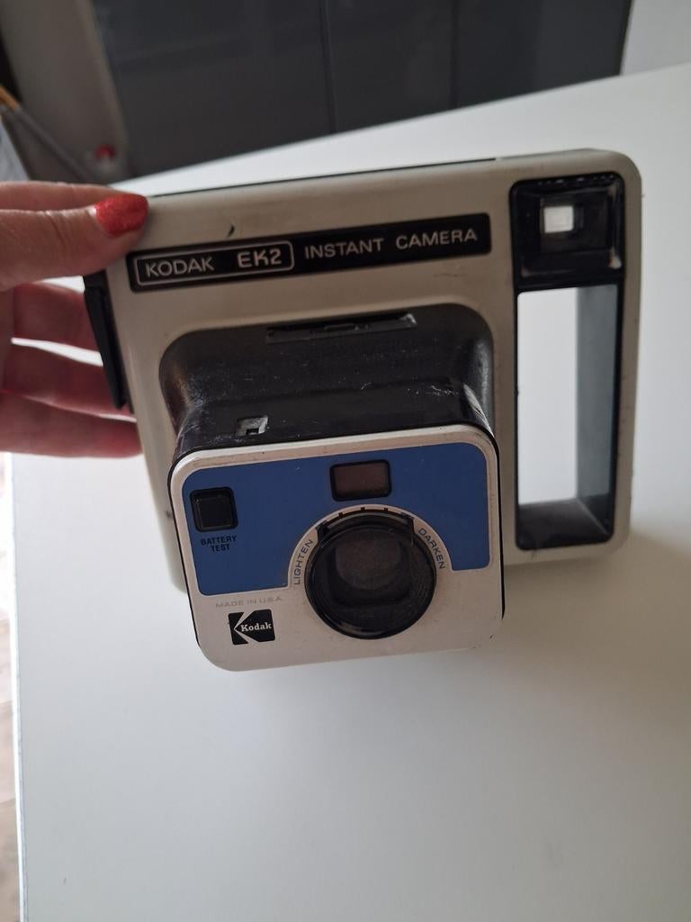 Vintage Kodak EK2 Instant Camera - Direct Klaar, Ophalen of Verzenden, Gebruikt, Polaroid, Kodak