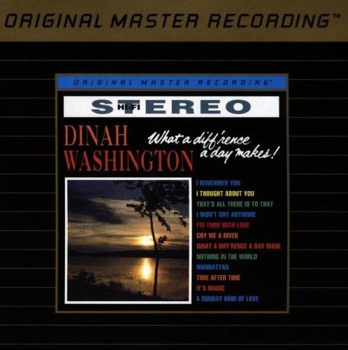 Dinah Washington – What A Difference A Day Makes! (Gold CD), Gebruikt, Ophalen of Verzenden, Blues, Inclusief boekje