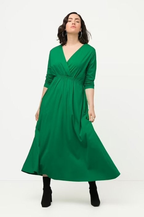 Ulla popken jurk groen groene lange 50 52, Verzenden, Jurk, Nieuw, Ulla Popken