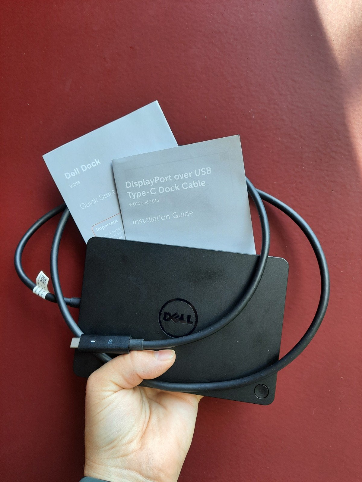 Dell Docking Station WD15 - USB-C Dock met HDMI, VGA, Computers en Software, Ophalen of Verzenden, Dell, Docking station, Gebruikt