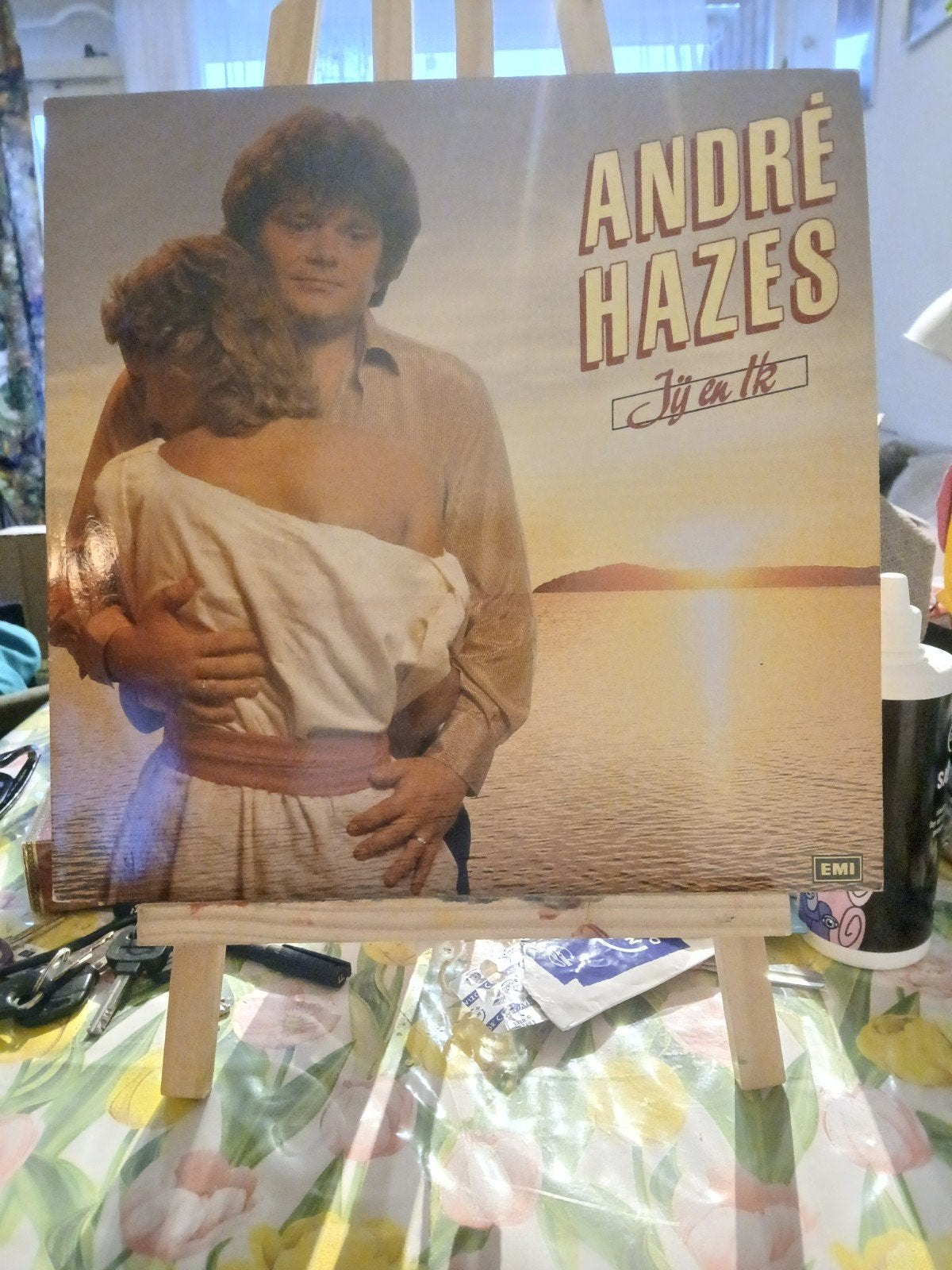 André Hazes - Jij en Ik (LP) elpeebplaat, LP, Gebruikt, Ophalen of Verzenden, Levenslied of Smartlap