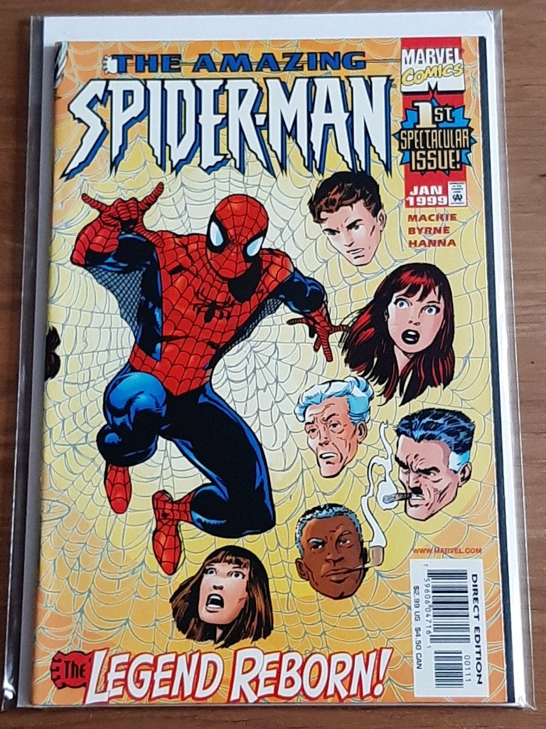 Amazing Spider-Man (1998 Marvel) # 1, Boeken, Strips | Comics, Eén comic, Ophalen of Verzenden, Zo goed als nieuw, Amerika