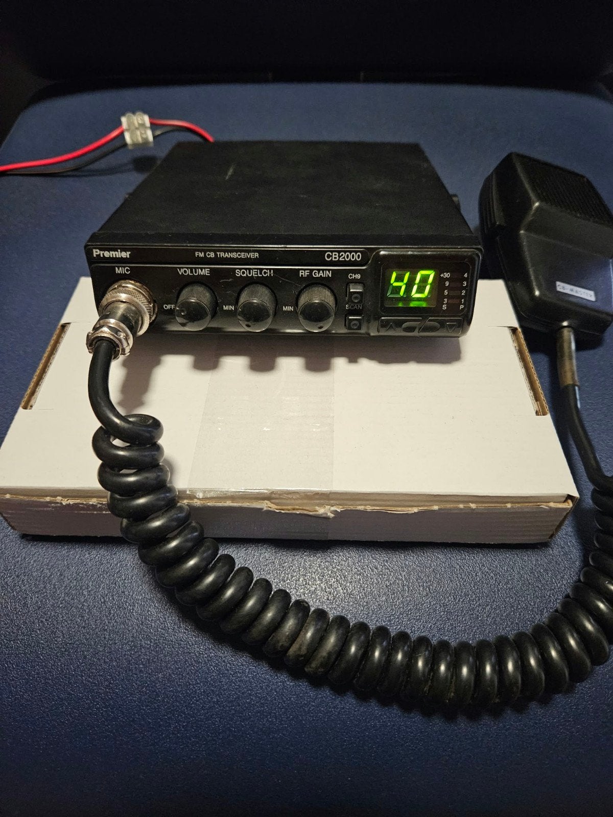 Premier CB2000 FM CB Transceiver met microfoon, Ophalen of Verzenden, Gebruikt