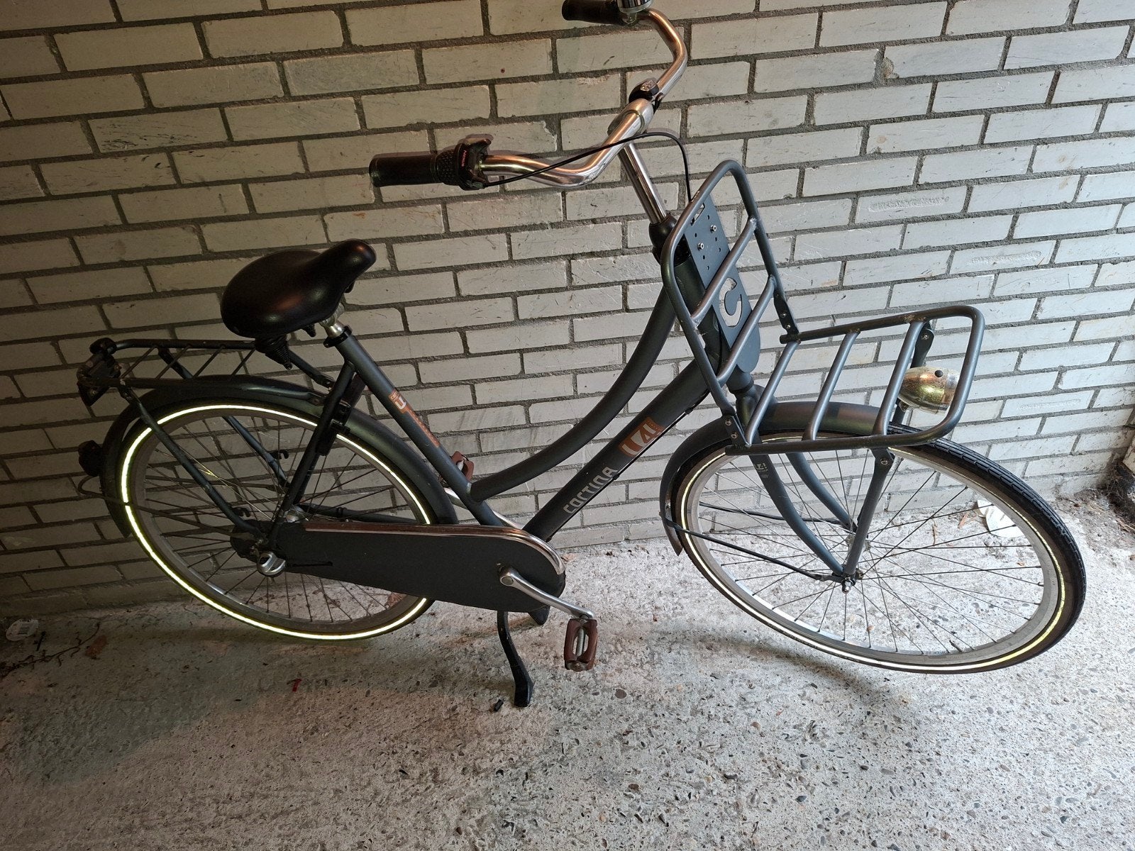 damesfiets cortina U4 transportfiets, Terugtraprem, Ophalen, Overige merken, 53 tot 56 cm