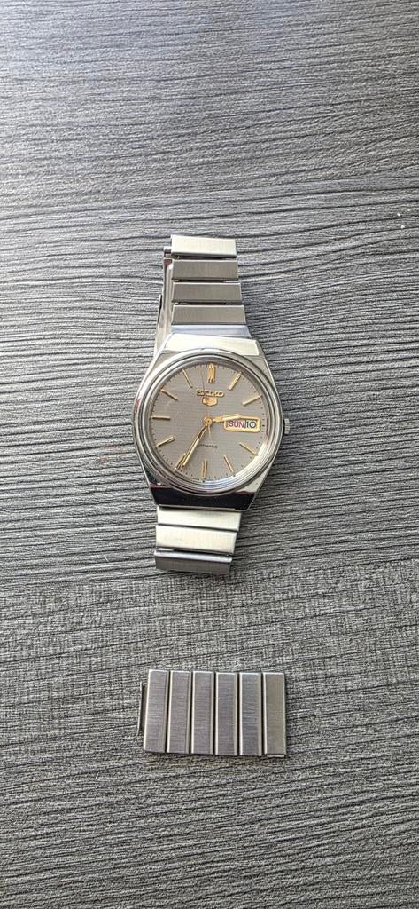 Vintage Seiko 5 Automaat Jaren '80 - Model 6309-8880 A2, Ophalen of Verzenden, Staal, Polshorloge, Seiko