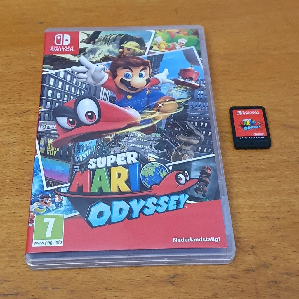 SWITCH | Super Mario ODYSSEY, Spelcomputers en Games, Avontuur en Actie, Gebruikt, 2 spelers, Ophalen of Verzenden