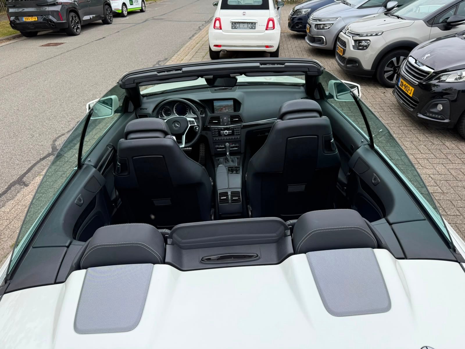 Mercedes-Benz E-klasse Cabrio 350 CGI Avantgarde, AMG, Leder, Euro 5, Achterwielaandrijving, Gebruikt, Zwart