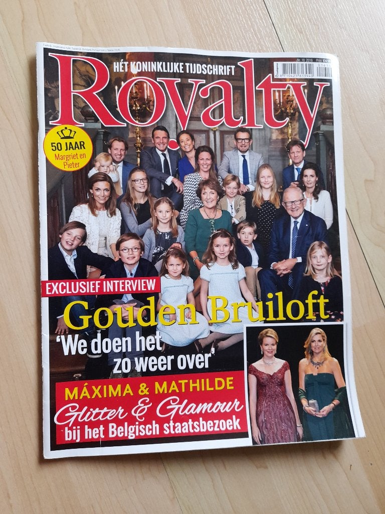 TIJDSCHRIFT ROYALTY 2015, 2016 en 2017, Ophalen of Verzenden, Gelezen, Overige typen