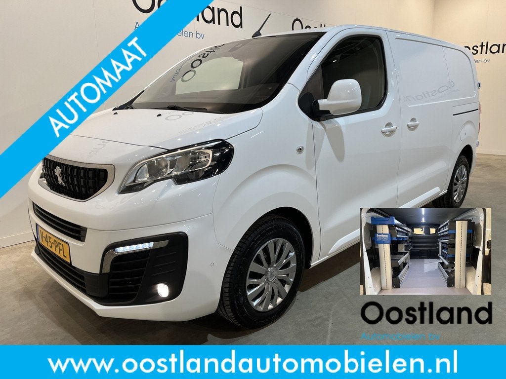 Peugeot Expert 2.0 BlueHDI L2 120 PK Automaat Servicebus / S, Auto's, Bestelauto's, Stof, Gebruikt, 4 cilinders, Met garantie (alle)