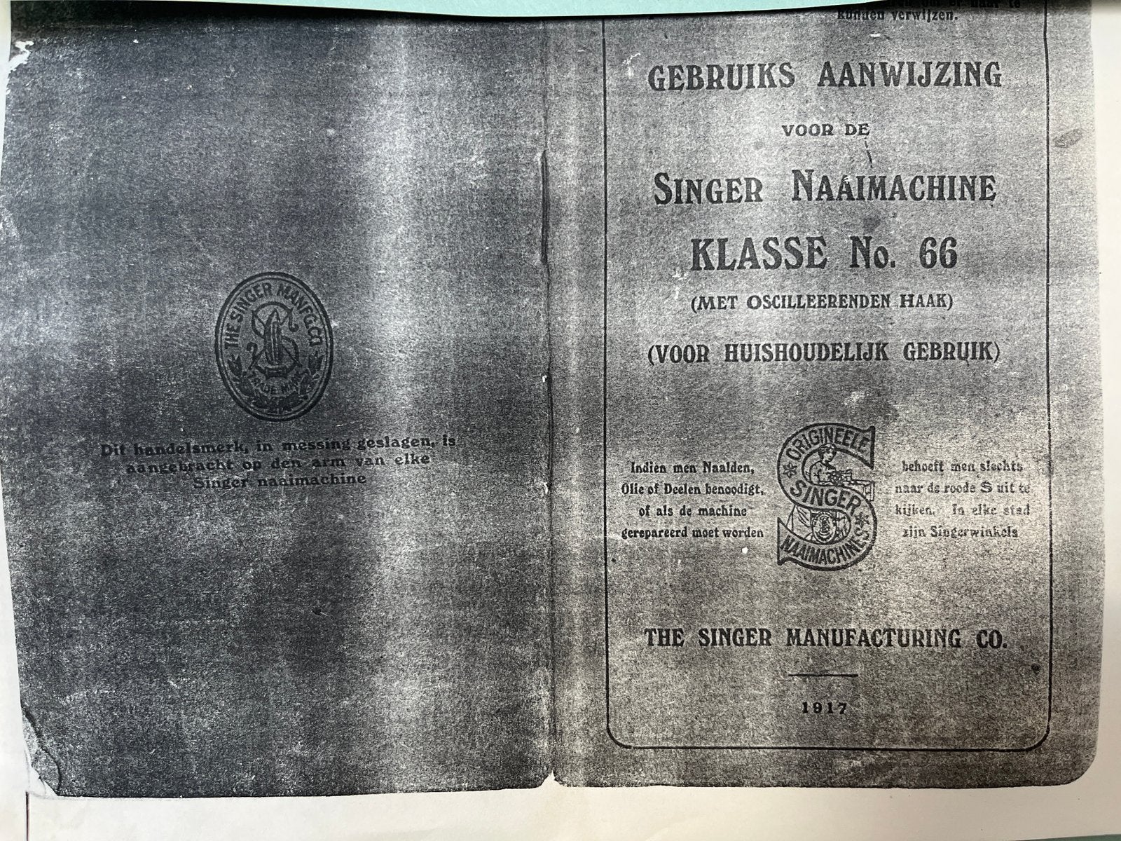 Mooie antieke naaimachine uit 1917, Ophalen