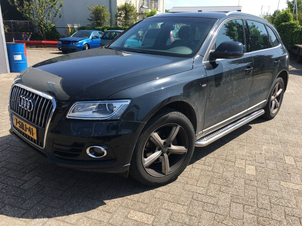 Audi Q5 8R Sidebars met rvs trede, Niet ingevuld, Niet ingevuld, Niet ingevuld