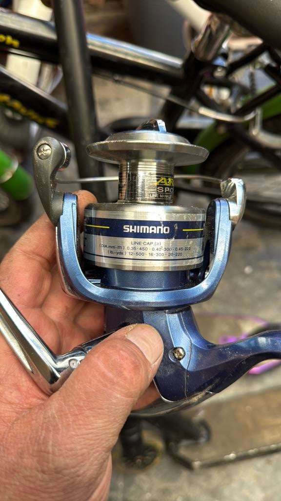Shimano nexave 10000fc, Watersport en Boten, Hengelsport | Karpervissen, Ophalen of Verzenden, Zo goed als nieuw, Molen