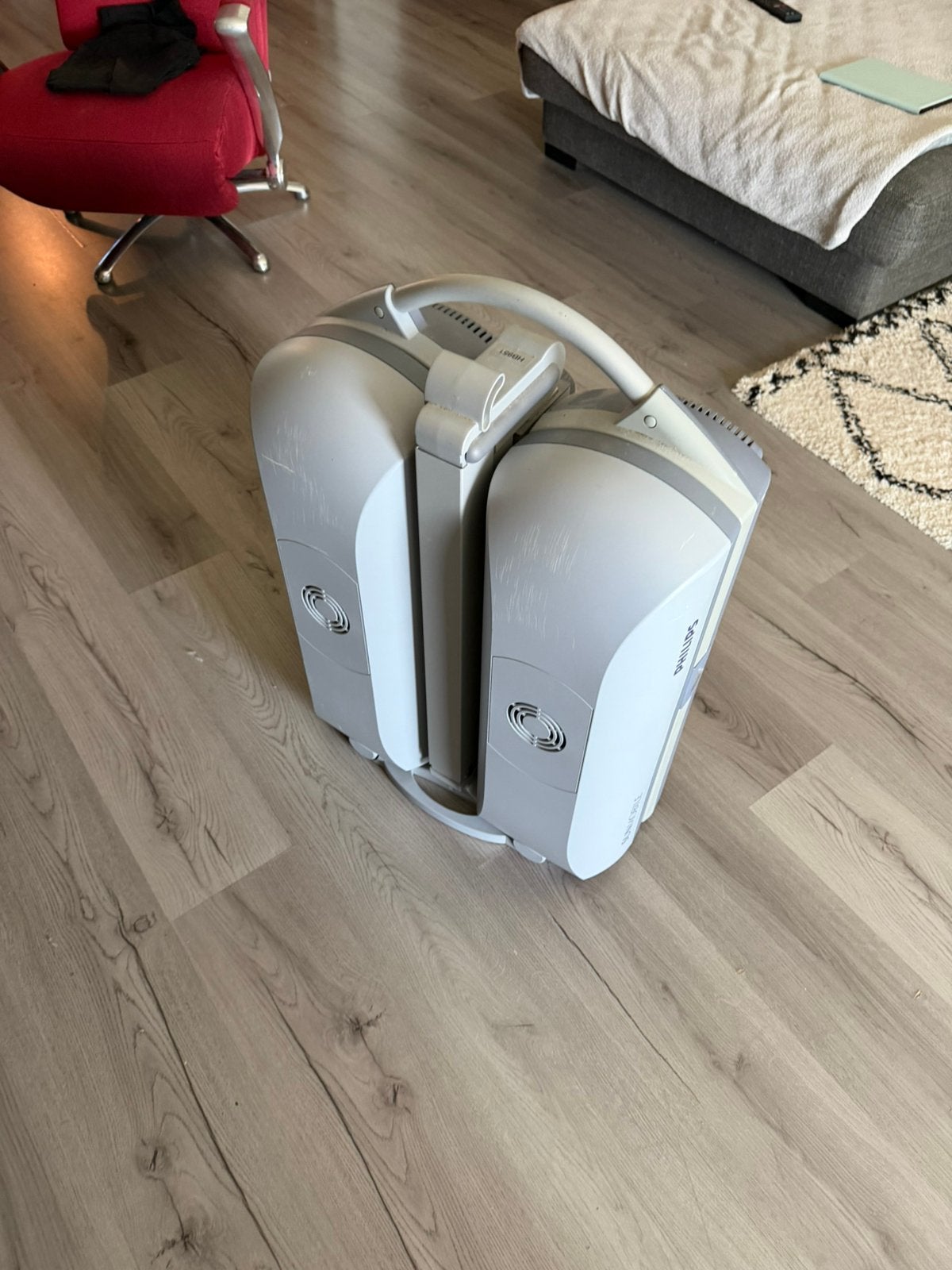 Philips Sunmobile HB951, Ophalen, Gebruikt, Zonnebank dubbelzijdig, Minder dan 10 lampen