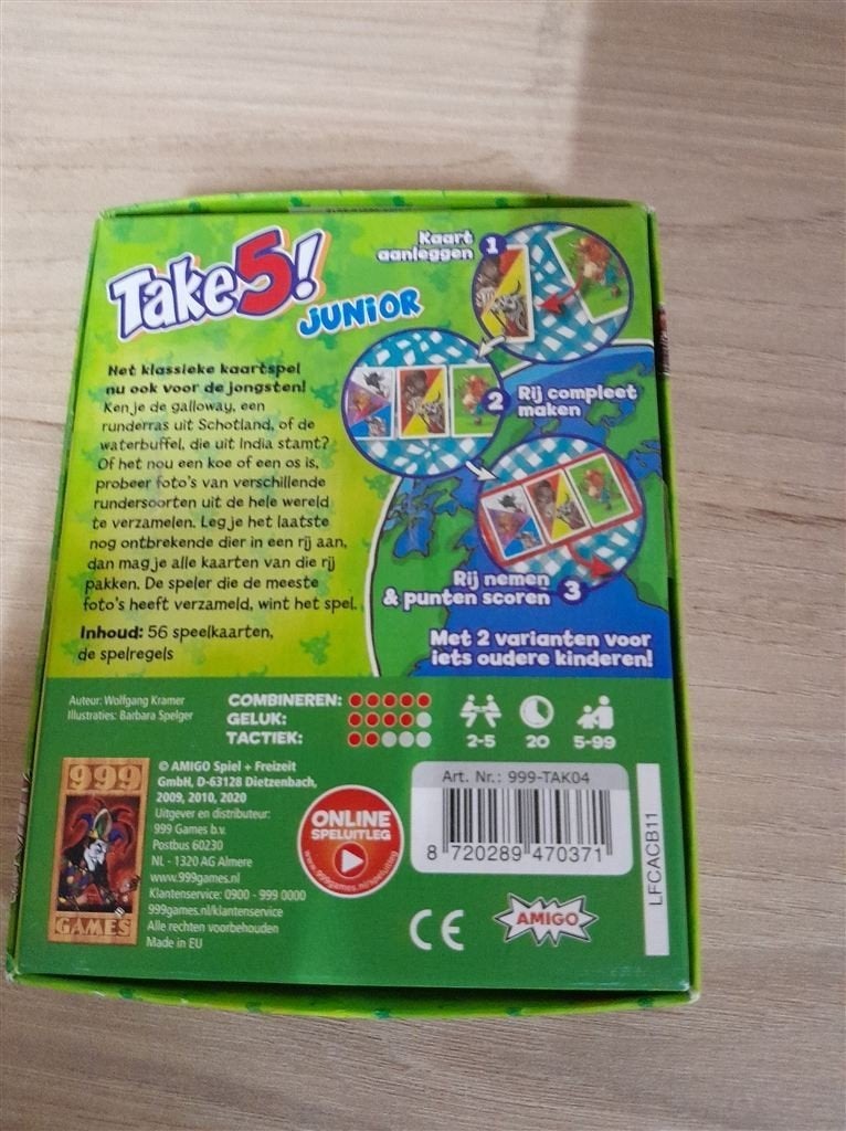 Take 5 junior - s4047, Verzenden, Zo goed als nieuw