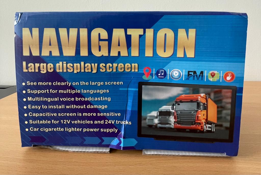 Navigatiesysteem voor personenauto, camper of vrachtauto, Ophalen, Nieuw