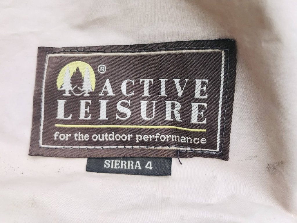 Active Leisure Sierra 4, Caravans en Kamperen, Tenten, Ophalen of Verzenden, Gebruikt, Tot en met 4
