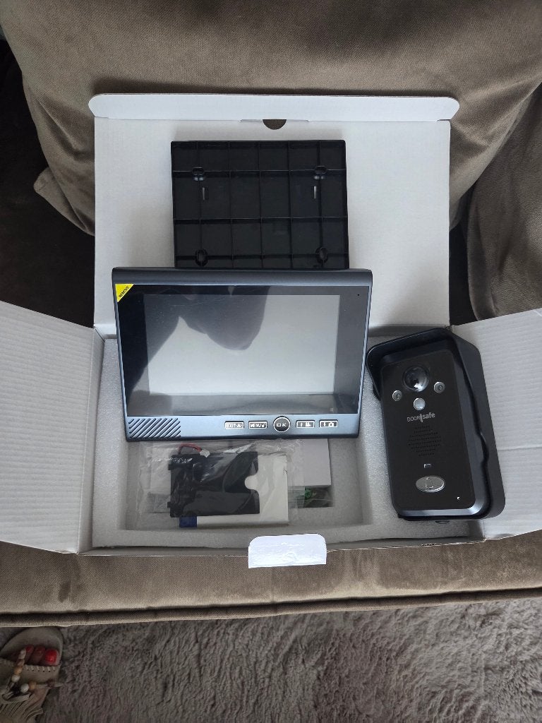 Nieuwe Deurbel met Video scherm, Ophalen, Ingebouwde camera, Nieuw, Bedraad