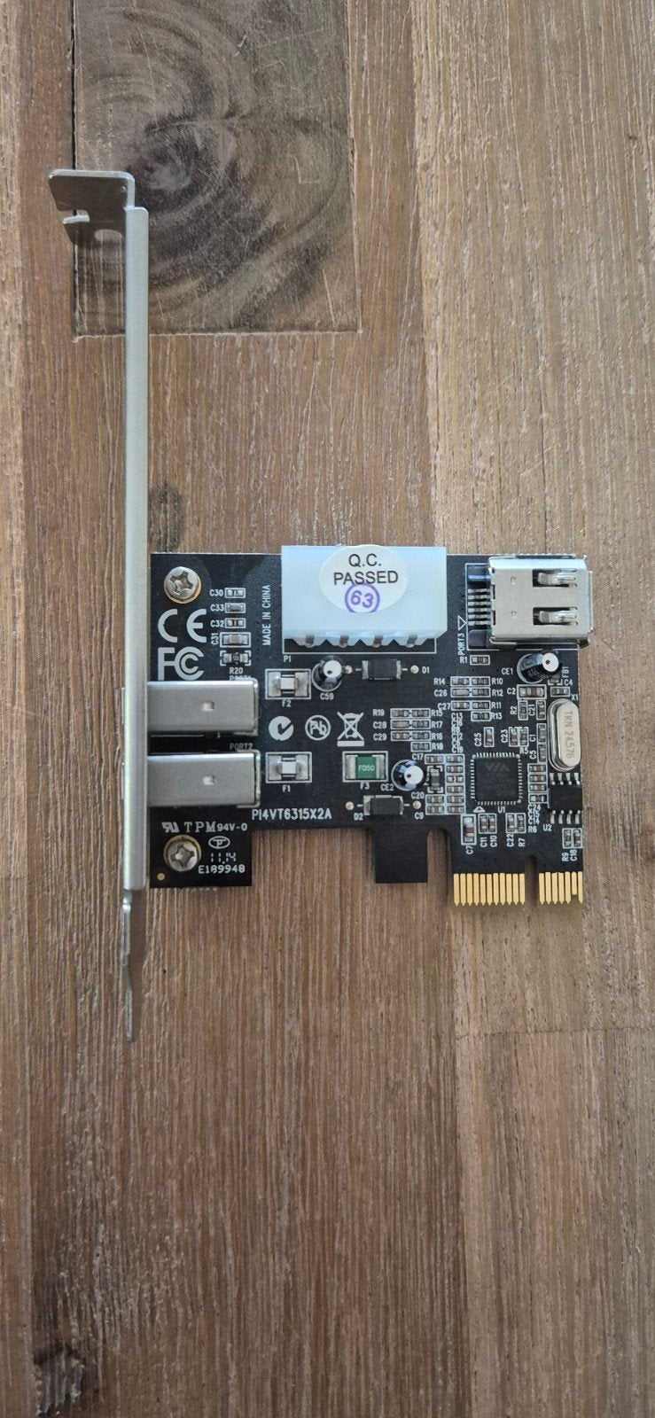 FireWire IEEE 1394a PCI-E kaart, Ophalen of Verzenden, Gebruikt
