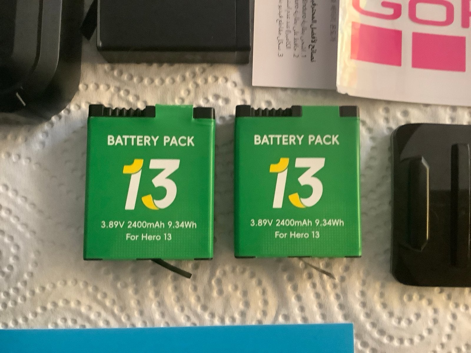 Foto 3 van GoPro Hero13 Zwart met 128GB SD kaart, 2x 2400mAh batterij