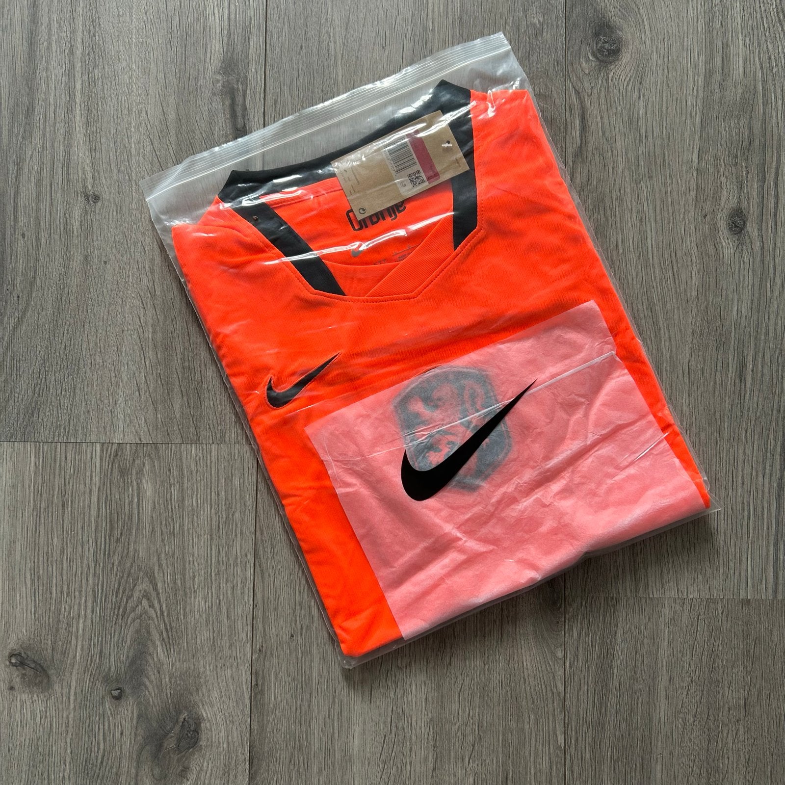 Nike Oranje Thuisshirt KNVB Maat L, Verzenden, Nieuw, Maat 52/54 (L), Oranje