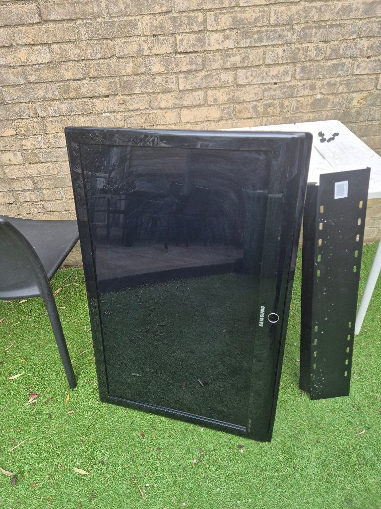 Samsung 40 inch tv met muurbeugel, Ophalen, Gebruikt, 50 Hz, Samsung