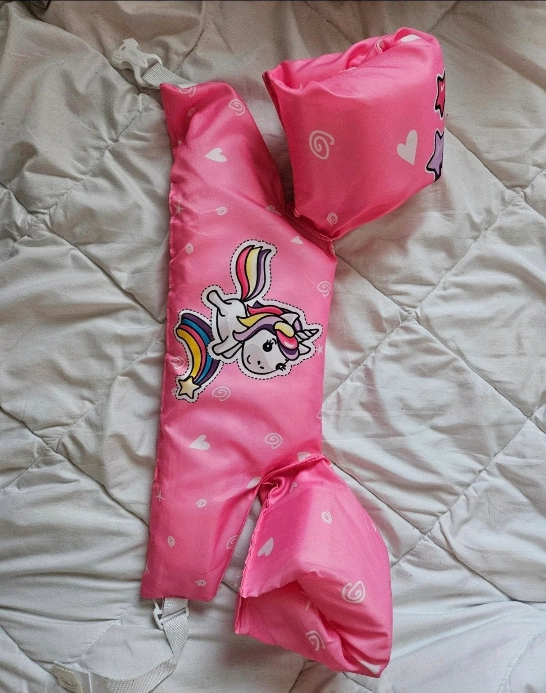 Roze zwembandjes met eenhoorn - 15-30kg, Kinderen en Baby's, Ophalen of Verzenden, Zo goed als nieuw