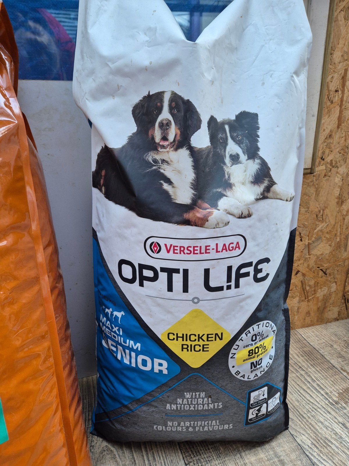 Versele-Laga Opti Life Senior Medium & Maxi – 12,5 kg, Ophalen, Hond