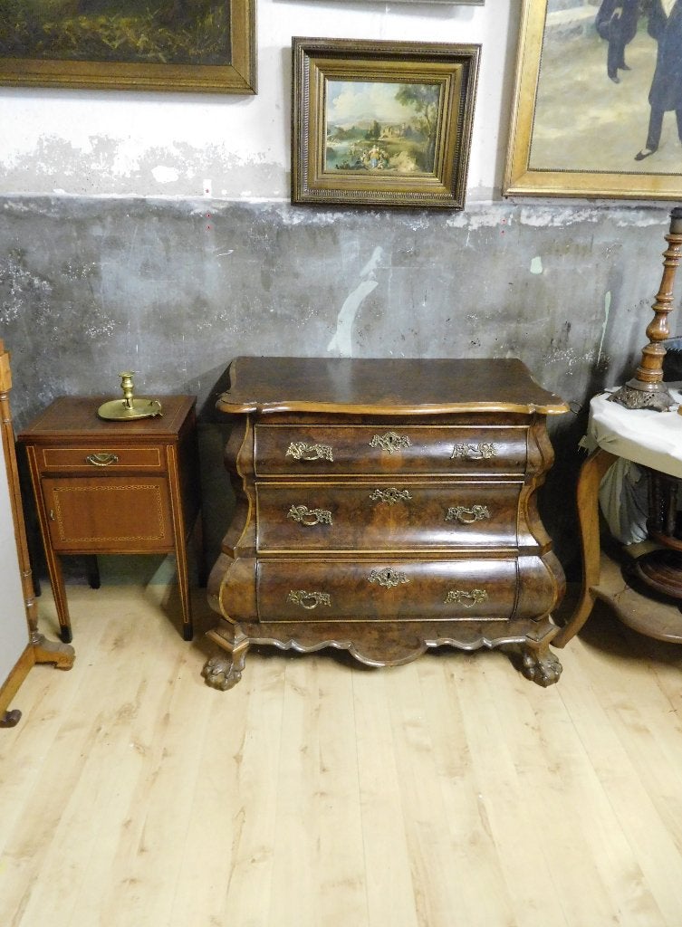 antiek barokcommode, Ophalen, Barok, 50 tot 100 cm, Zo goed als nieuw