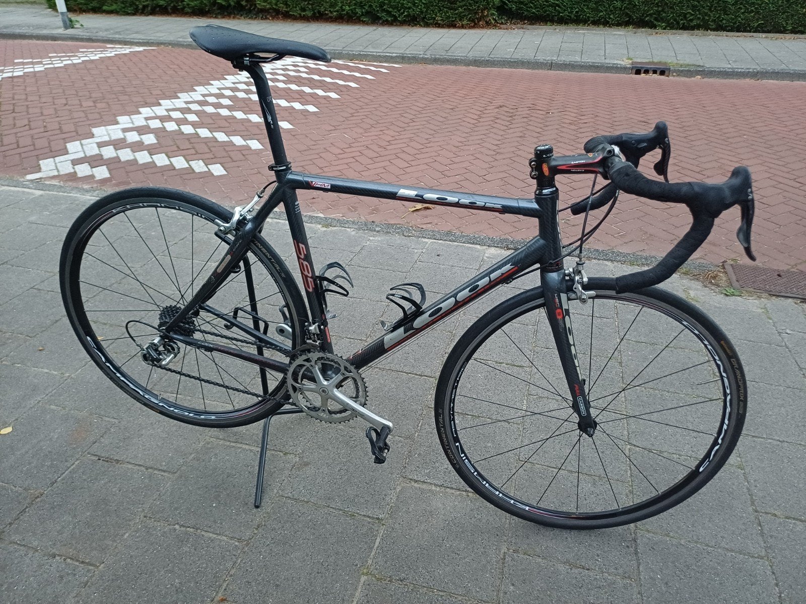Look 585 racefiets - Carbon frame - Campagnolo Chorus, 28 inch, Gebruikt, Carbon, Meer dan 20 versnellingen