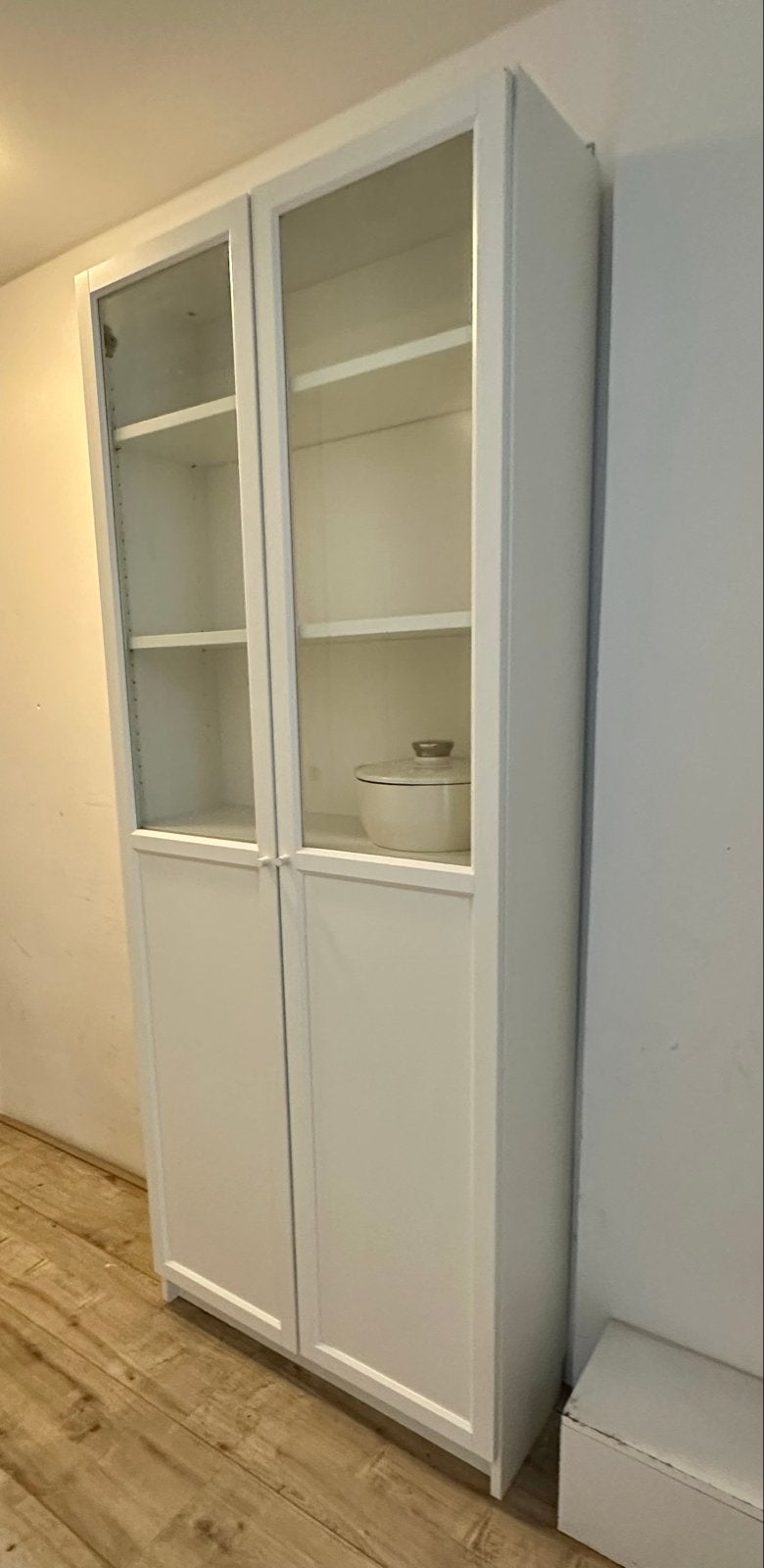 IKEA BILLY / OXBERG boekenkast paneel-/vitrinedeuren, Ophalen, Gebruikt, 200 cm of meer, 50 tot 100 cm