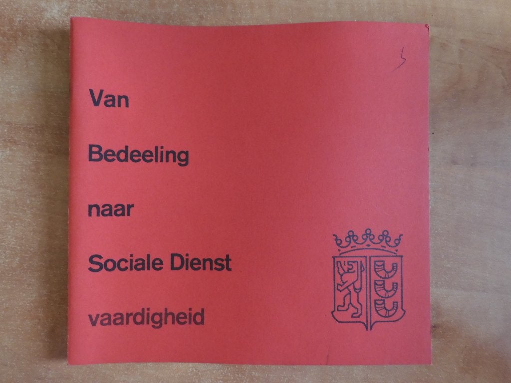 50-jarig bestaan Gemeentelijke Sociale Dienst Eindhoven 1971, Ophalen of Verzenden, Gelezen