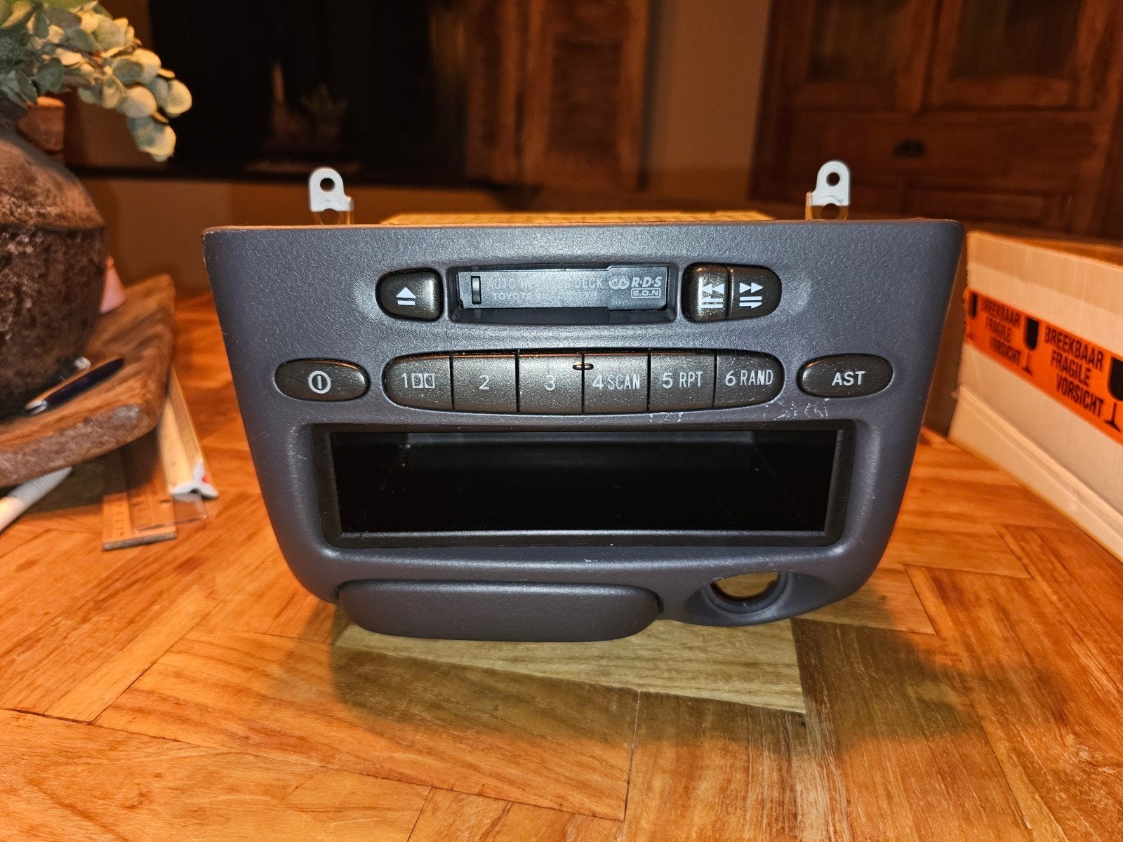 Originele radio autoradio Toyota Yaris P1 cassette speler, Ophalen, Zo goed als nieuw