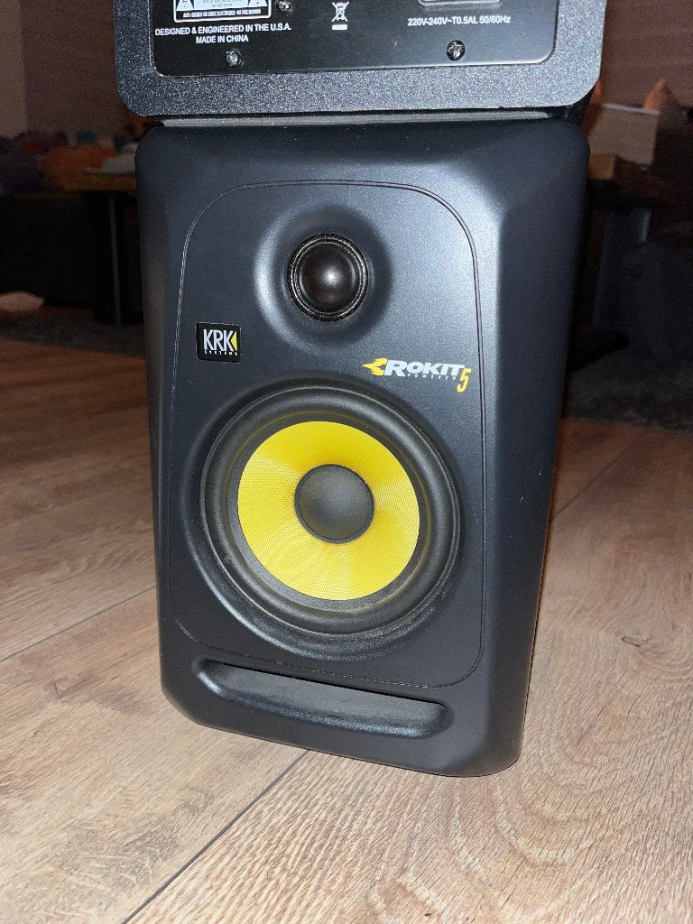2x KRK Rokit 5, Audio, Tv en Foto, Luidsprekers, Ophalen, Gebruikt, Studiomonitor, KRK
