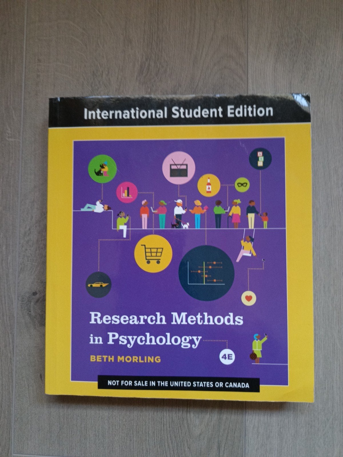 Research Methods in Psychology - Beth Morling 4e, Beth Morling, Zo goed als nieuw, Gamma, HBO