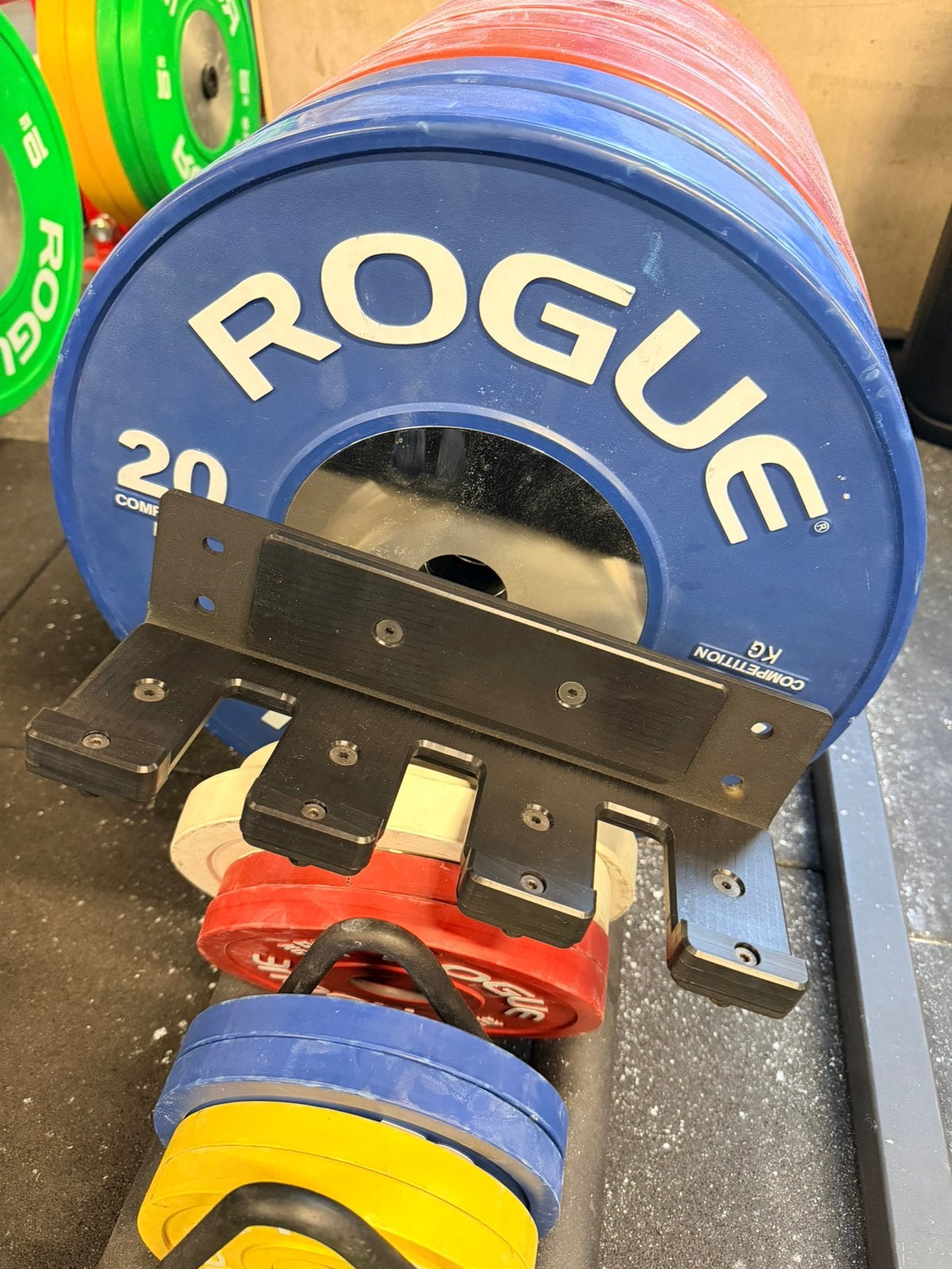 NIEUW ROGUE VERTICAL BAR HANGER, Sport en Fitness, Ophalen, Nieuw, Halterstangen