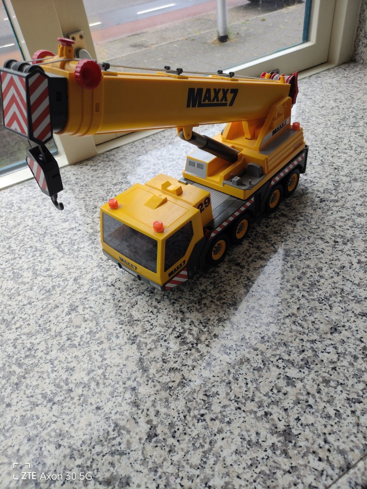 Playmobil 4036 Kraanwagen Maxx7, Kinderen en Baby's, Speelgoed | Playmobil, Gebruikt, Complete set, Voertuig, Overige series, Ophalen of Verzenden