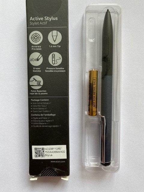 ACER Active Stylus  Touchpen, Computers en Software, Ophalen of Verzenden, Nieuw, Draadloos