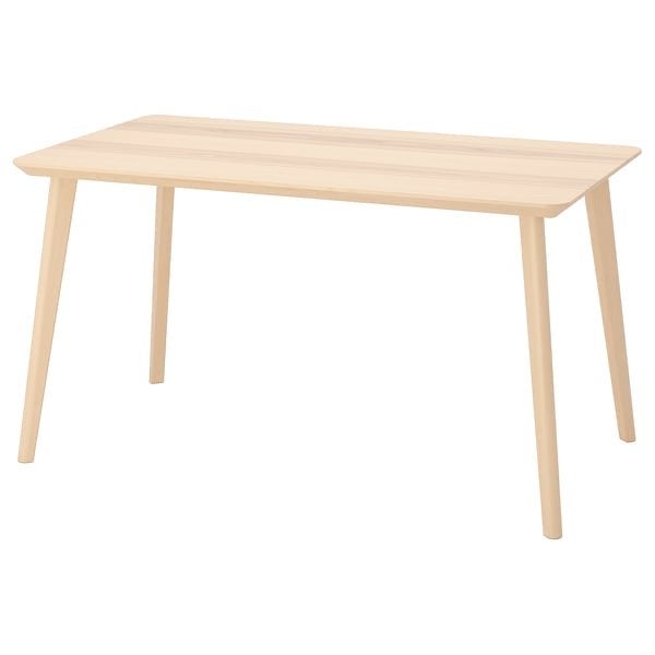 IKEA Lisabo tafel - Goede staat, Gebruikt, 100 tot 150 cm, Vier personen, Rechthoekig
