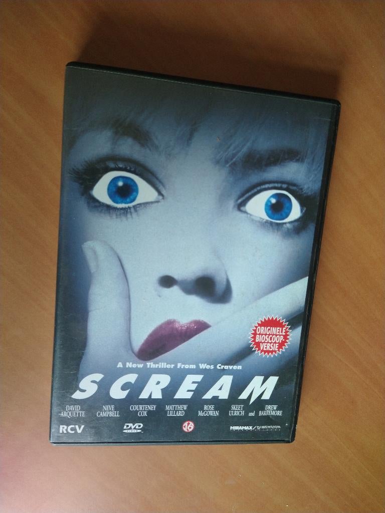 DVD Scream 1, Vanaf 16 jaar, Ophalen of Verzenden, Zo goed als nieuw, Overige genres