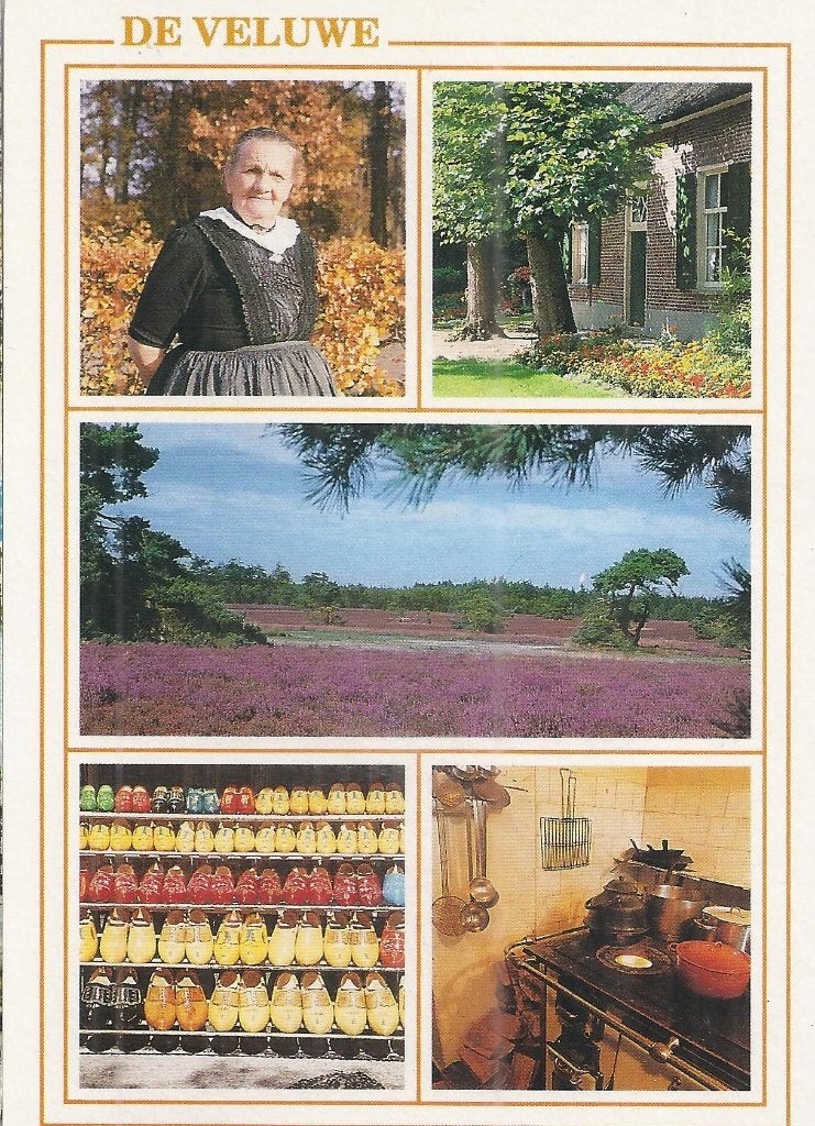 m339 Gelopen ansichtkaart de Veluwe, Verzenden, 1980 tot heden, Gelopen, Gelderland