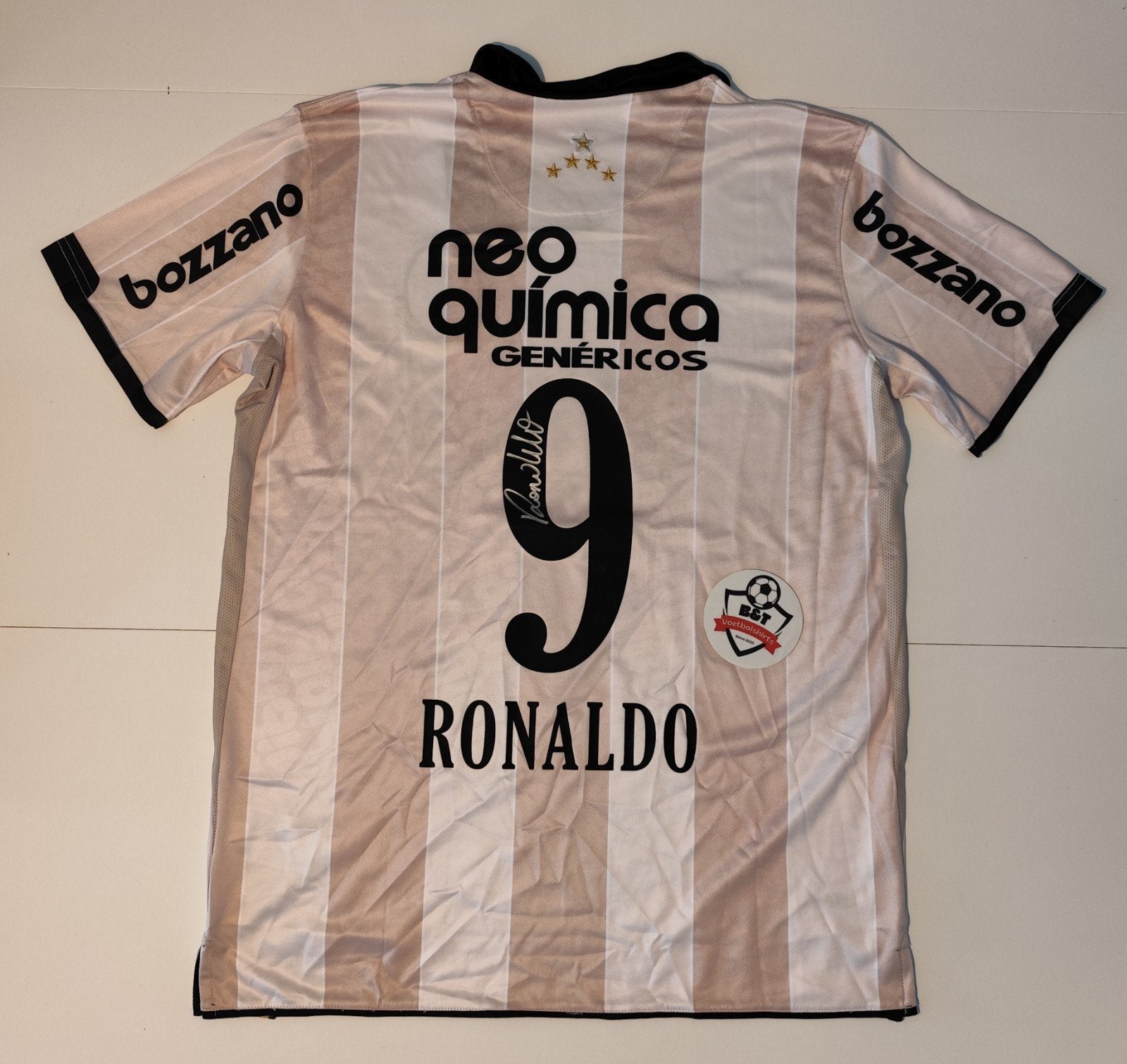 Gesigneerd Ronaldo Lima Corinthians Thuisshirt, Verzenden, ., Zo goed als nieuw, .