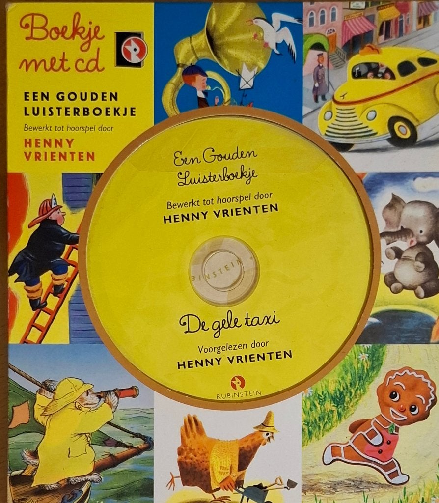 de Gele Taxi - Henny Vrienten - CD-luisterboek - Rubinstein, Ophalen of Verzenden, Zo goed als nieuw, Overige genres