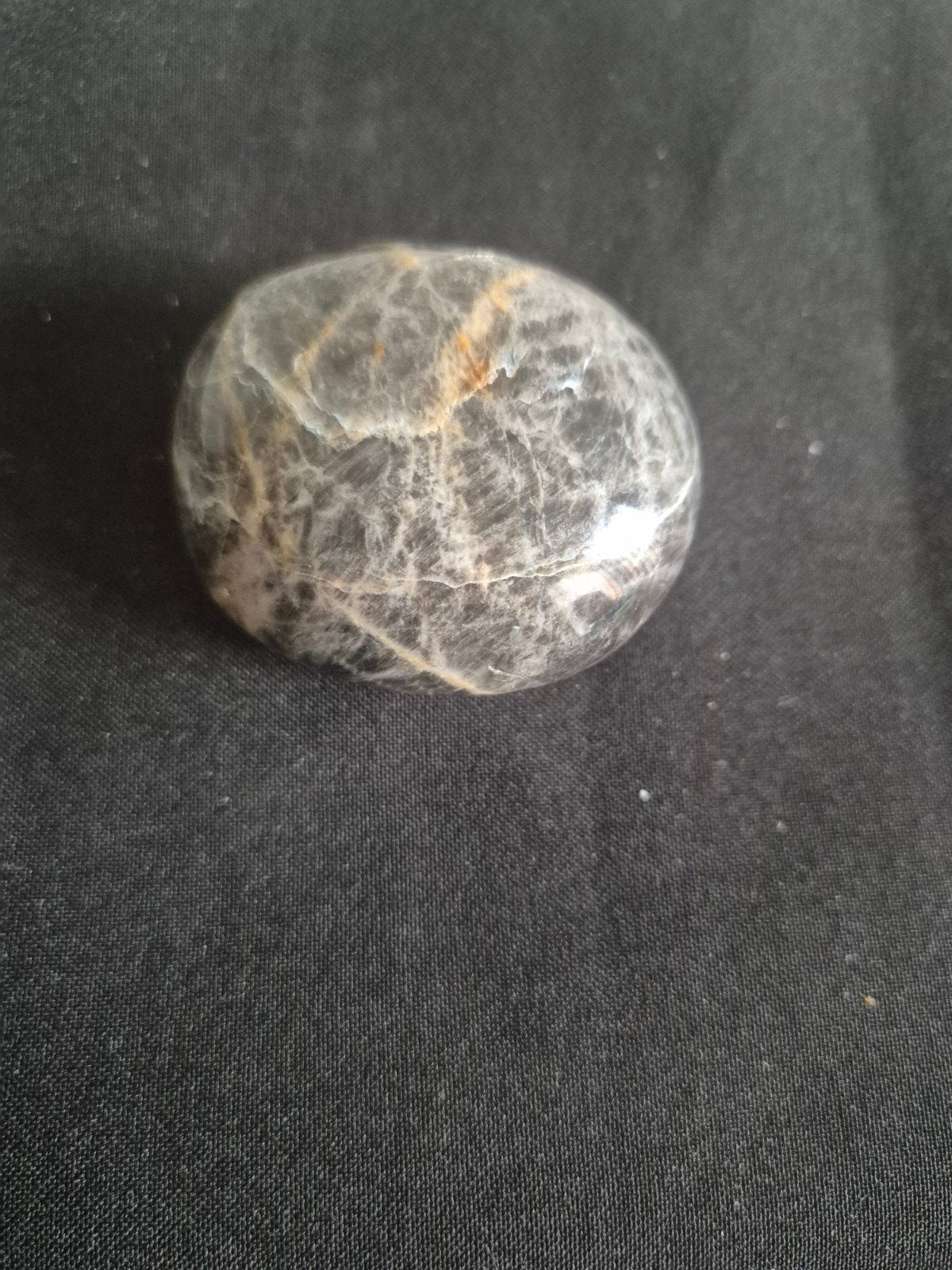 Zwarte Maansteen - 131 gram, Ophalen, Nieuw