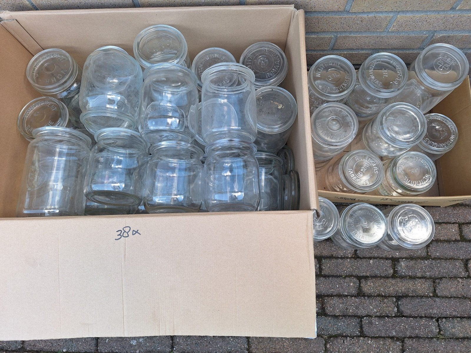 weckpotten / weckglazen, Ophalen, Gebruikt, Overige typen