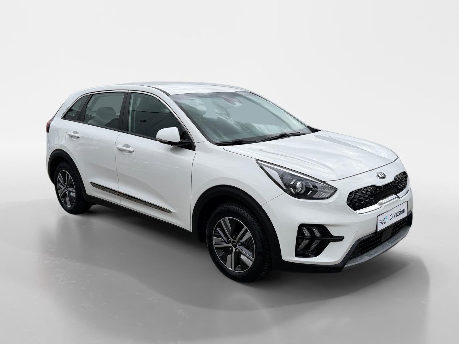 Kia Niro 1.6 GDi PHEV Edition | AUTOMAAT | TREKHAAK | CAMERA, Auto's, Kia, 12 maanden, Gebruikt, Leder en Stof, Wit
